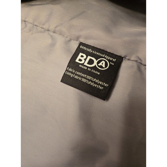 NFL Super Bowl LII Media Parka Blue Minnesota Vikings Football Coat Size Small L - Picture 13 of 15